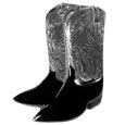 Cowboy Boots Lapel Pin
